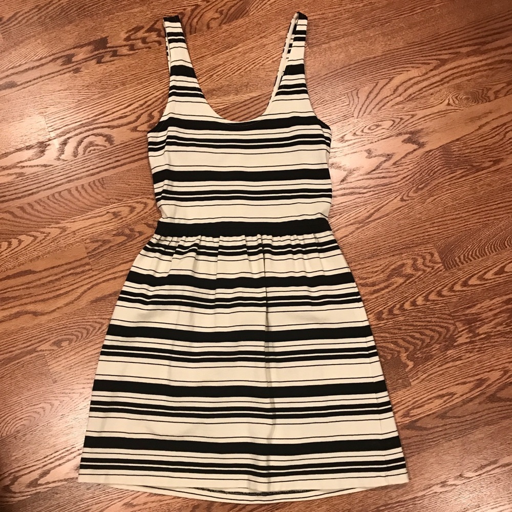J. Crew Casual Striped Dress